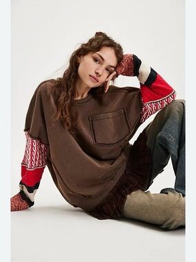 Free people we the free Stevie pullover XS